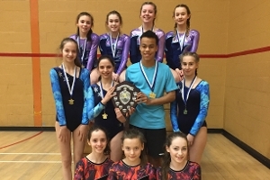 Gymnastics team winners