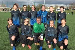 Girls Football Winners