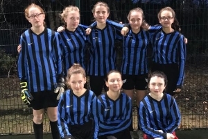 S1 to S3 Girls Football Team